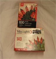New Mini Lights Indoor/Outdoor Red