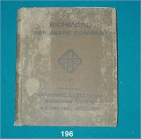 Original catalog, RICHMOND HARDWARE COMPANY
