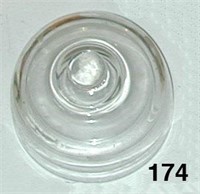 Glass dome used by a watchmaker to cover a piece b