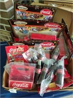 Tray Lot of Coca Cola Collectibles