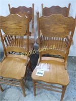 Set of Pressback Chairs