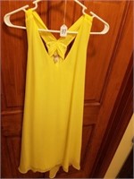 db Yellow Dress Size 4