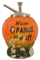 Ward's Orange Crush Soda Fountain Syrup Dispenser