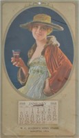 1918 Coca Cola Advertising Calendar