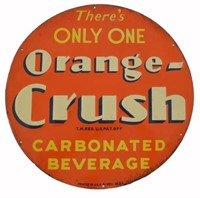 Orange Crush Tin Sign
