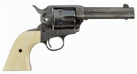 Engraved Colt Model 1873 SAA .45 Revolver