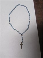 Childs Blue & White Rosary