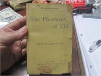 1898 The Pleasures of Life by Sir John Lubbock,Bt