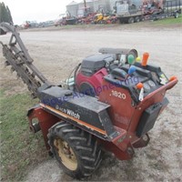 Ditch Witch 1820 walk behind trencher