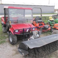 Land Pride 4410 Utility Vehicle w/broom