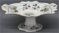 STAFFORDSHIRE FOOTED COMPOTE