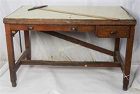Vintage Commercial Engineering Drafting Table