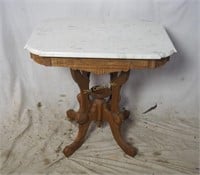Marble Top Side Accent Table