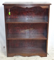 Restored 3 Shelf Small Colonial Bookshelf