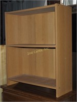 Economy 25" X 30" Faux Wood 2 Shelf Book Case