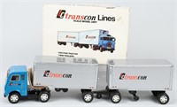 JAPAN Tin Friction TRANSCON LINES TRUCK w/ BOX