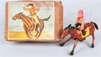 OCCUPIED JAPAN RUN HORSE WINDUP, BOXED