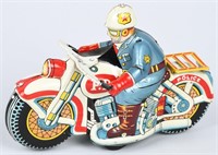JAPAN Tin Friction PD POLICE MOTORCYCLE