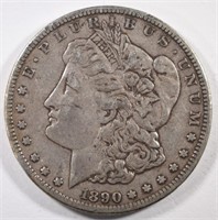 1890-CC MORGAN DOLLAR XF+
