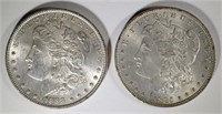 1885-O & 1888 MORGAN DOLLARS BU