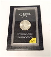 1884-CC GSA Morgan dollar, slab certified gem BU