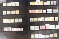 China stamps 50 Mint stamps on 2 stockpages