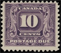 Canada stamps #J6-J10 Mint HR F/VF CV $172