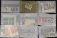 Canada stamps Mint NH Blocks and singles $75 FV