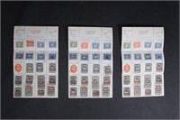 Canada Law Stamps, 150+ Used Ontario & BC