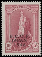 Australia stamps #M1-M7 Mint NH F/VF CV $373