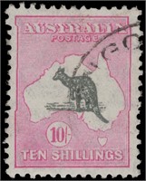 Australia stamps #127 Used VF fresh CV $200
