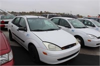 55 2002 FORD FOCUS WHITE