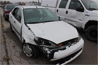 12 2003 FORD FOCUS WHITE