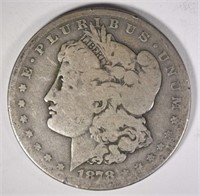 1878-CC MORGAN DOLLAR, VG