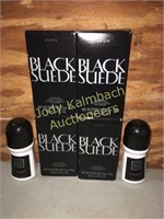 Black Suede Avon men's cologne - 4 bottles