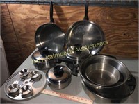 Permanent 5 ply  Stainless cookware set