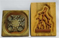Lot of 2 Syroco Studio Wooden Molds