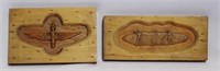 Lot of 2 Syroco Studio Wooden Molds