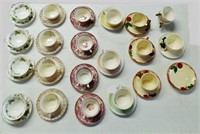 Miscellaneous Lot of Tea Cups and Saucers