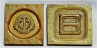 Lot of 2 Syroco Studio Wooden Molds