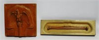 Lot of 2 Syroco Studio Wooden Molds