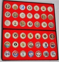 Lot of 42 Commemorative/Campaign Medals/Buttons