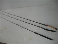 3 Browning Fishing Poles