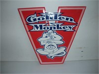 Victory Brewing Golden Monkey Metal Sign 18 x 19