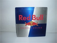 Red Bull Metal Sign 10 x 10 Inch