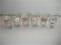 Coors Light Steelers Glasses 1 Lot