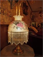 Aladdin Hurricane Style Lamp w/Table