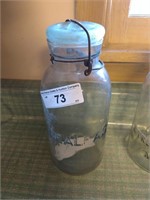 Antique sealfast mason jar