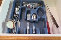 Cutlery In Tray, Assorted House Wares