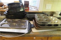 Assorted Baking And Roasting Pans